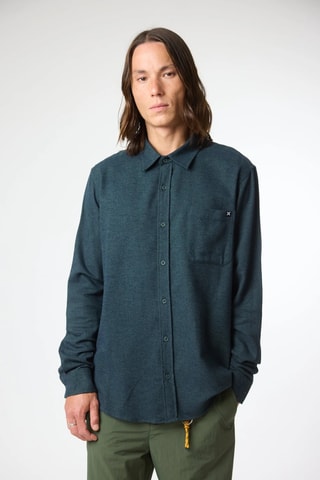 Chemise regular Journal - Vert