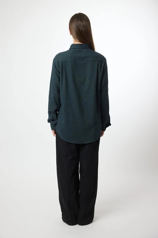 Chemise regular Journal - Vert