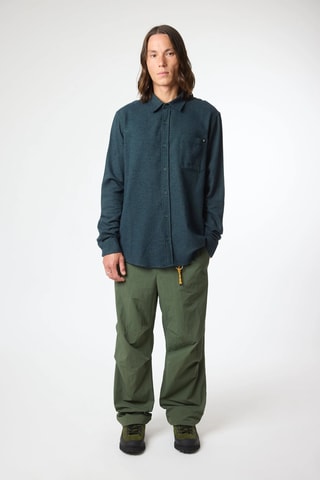 Chemise regular Journal - Vert