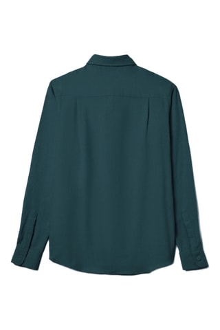 Chemise regular Journal - Vert