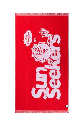 Serviette Sun Seekers - 170 x 90 cm - Rouge