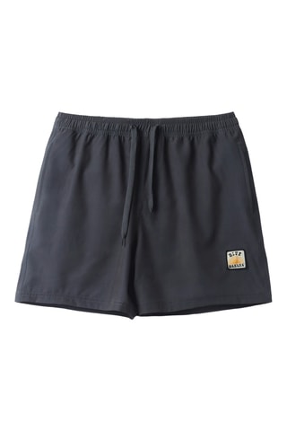 Short de bain regular Dive - Noir