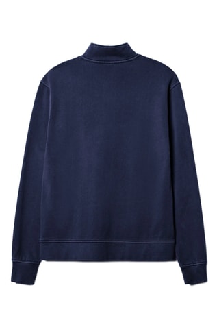 Sweat en coton biologique Iconic - Bleu marine