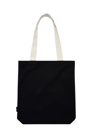 Tote bag en coton biologique Element - Noir