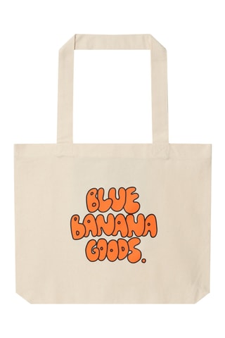 Tote bag en coton biologique Dummy - Blanc