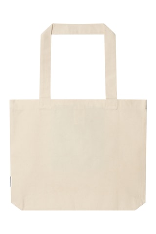 Tote bag en coton biologique Dummy - Blanc