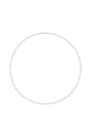 Ketting Geelgoud en Zoetwatercultivéparel