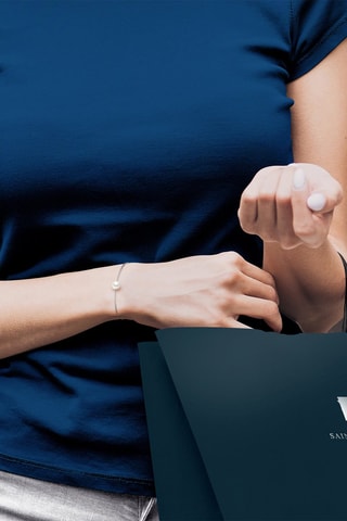 Armband Zilver en Cultivéparel