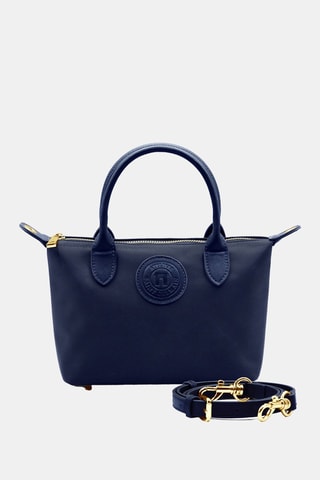 Leren Handtas Etretat - Blauw