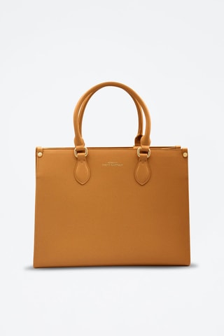 Leren Shopper - Bruin