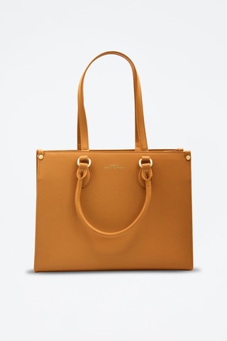 Leren Shopper - Bruin