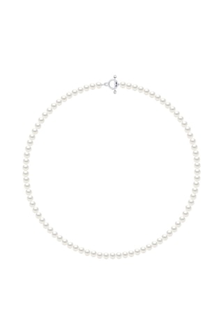 Ketting Zilver en Zoetwatercultivéparel