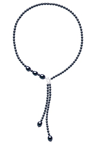 Ketting Zilver en Zoetwatercultivéparel