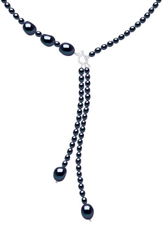 Ketting Zilver en Zoetwatercultivéparel