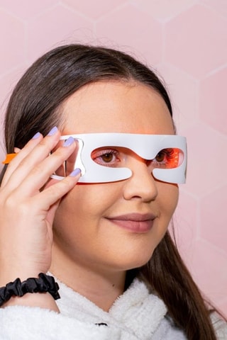 Lunettes de luminothérapie LED rouge - Anti-âge - Yeux