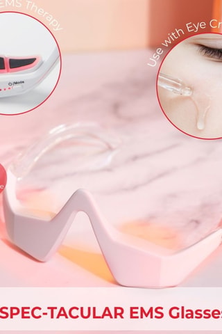 Lunettes EMS & thérapie LED rouge - Anti-âge - Yeux