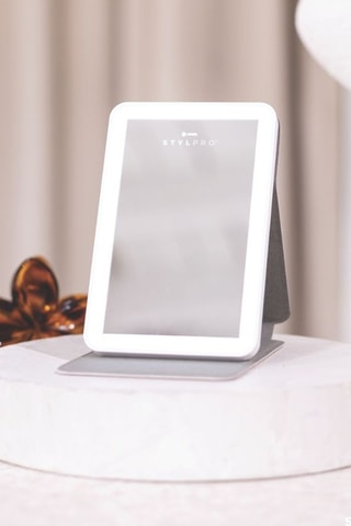 Mini miroir avec éclairage LED