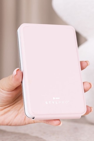 Mini miroir avec éclairage LED