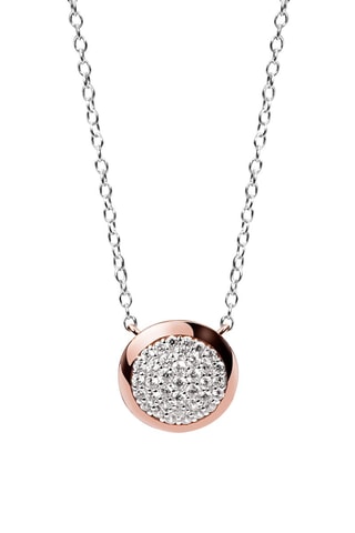 Ketting - Zilver en Zilver Doublé Roségoud