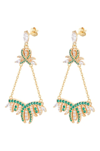 Boucles d'oreilles - Argent plaqué or jaune