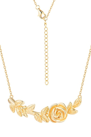 Collier - Argent plaqué or jaune