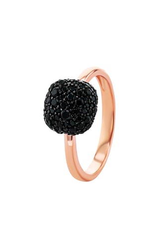 Verstelbare Ring Zilver Doublé Roségoud