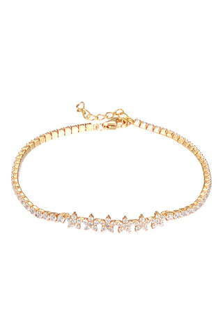 Bracelet - Argent plaqué or jaune