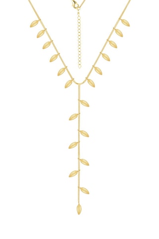 Collier - Argent plaqué or jaune