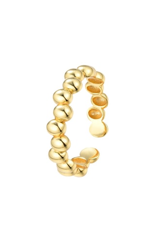 Ring Zilver Doublé Geelgoud