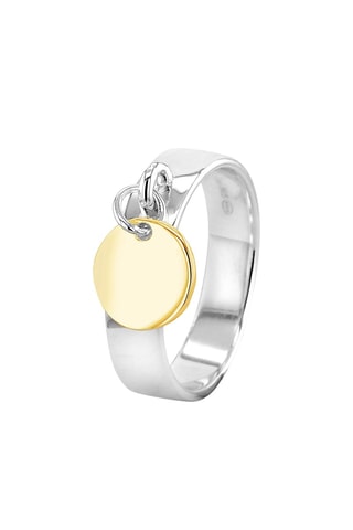 Ring Zilver Doublé Geelgoud