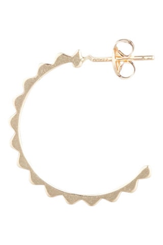 Oorbellen Créolettes Geelgoud