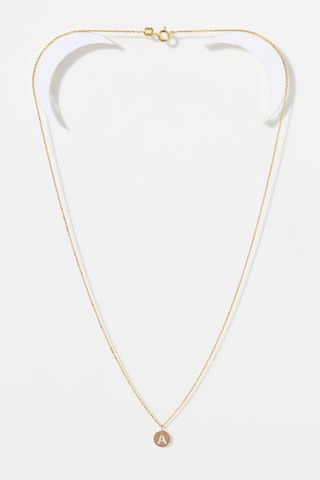 Pendentif Lettre A - Or jaune