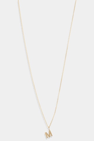 Pendentif Lettre M Or Jaune