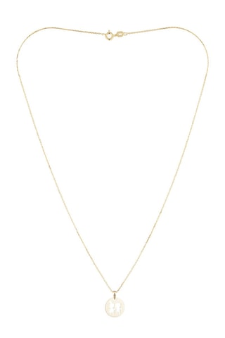 Pendentif Frère et Sœur - Or jaune