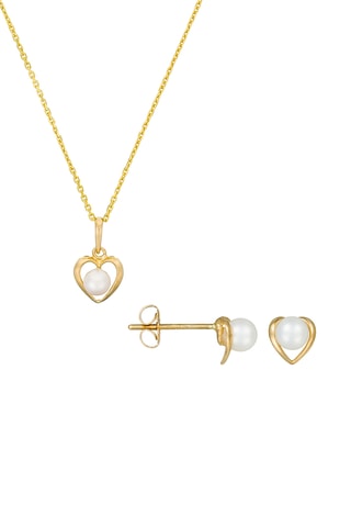 Set Love Pearl - Geelgoud 