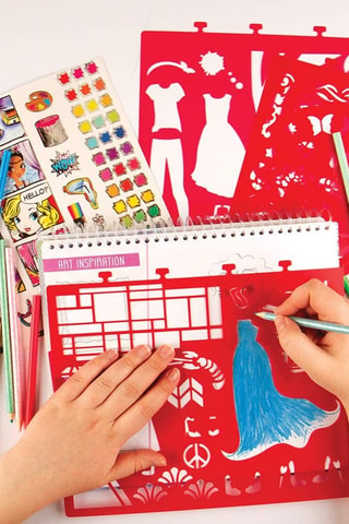 Kit de colorir moda A partir dos 8 anos