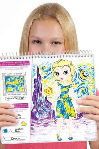 Kit de colorir moda A partir dos 8 anos