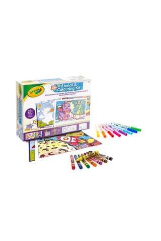 Kit de estampilhas e de colorir - A partir dos 5 anos
