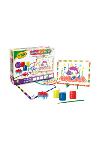 Kit de pintura com esponja - A partir dos 5 anos