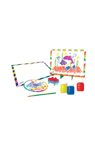 Kit de pintura com esponja - A partir dos 5 anos