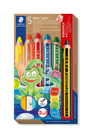 6 crayons de couleurs - Dès 2 ans