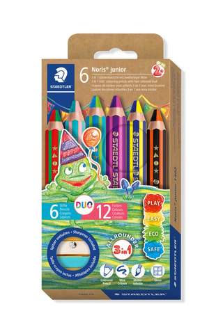 6 crayons de couleurs - Dès 2 ans