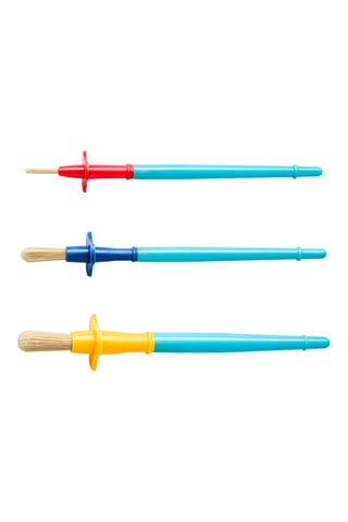3 pinceaux