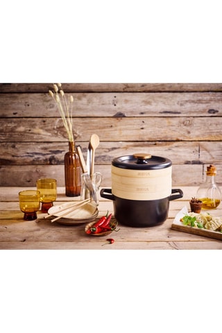 Geëmailleerd Gietijzeren Stoomkoker Nori - 20 cm - 2 l