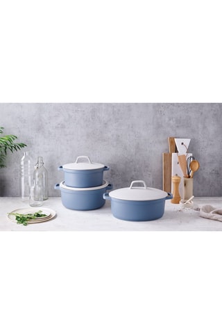 Keramische Stoofpan en Deksel Papillon - 24 cm - 4,5 l