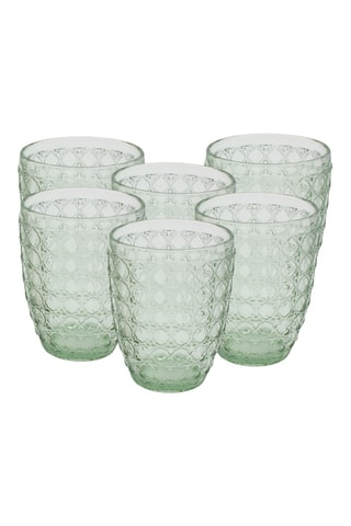 6 waterglazen Hanae - 35 cl