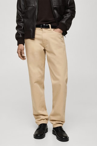 Jean Bob regular-fit - Beige