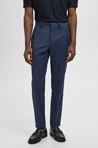 Pantalon costume Parí super slim-fit - Bleu