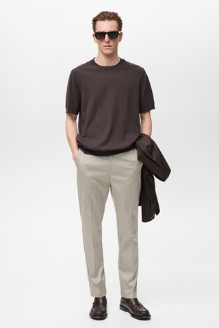 Pantalon Dublino chino slim-fit - Gris