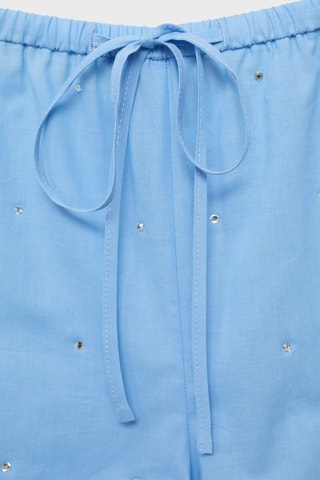 Short Strass - Bleu